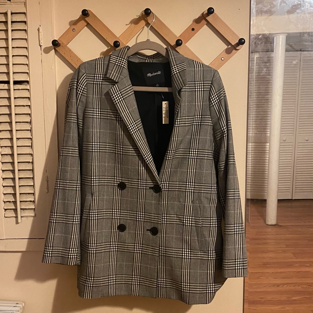 ✨NWT✨ Madewell Caldwell Double-Breasted Blazer
